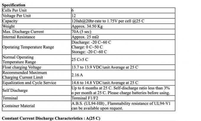 12v 100ah VRLA reguló la batería de plomo para el sistema de alarma solar 1