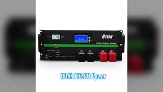 Garantía del año de la batería LiFePO de 00Ah