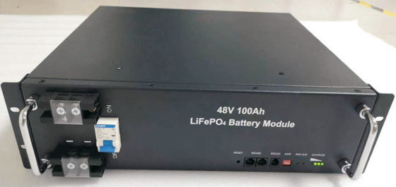 almacenamiento de energía de la alta capacidad de la batería 4800WH del fosfato del hierro del litio 100A