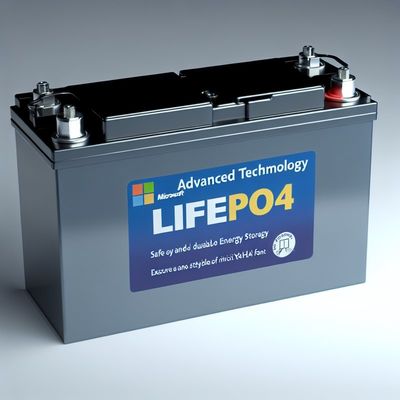 Tecnología avanzada Batería LiFePO4 de ciclo profundo para almacenamiento seguro y duradero de energía