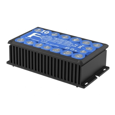 Paquete de batería LiFePO4 de 10 celdas para ecualizador de celdas LFP, corriente de 0.1-5A máx. Diseño compacto opcional y alta capacidad