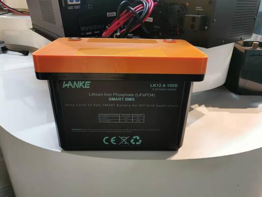 Batería G TECH 12.8V 100Ah LiFePO4 con 6000 Ciclos para Almacenamiento de Energía Solar