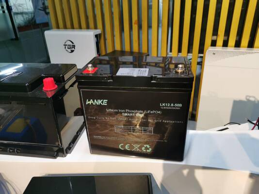 G TECH 12.8V50AH Reemplazo de ácido de plomo LiFePO4 Batería 6000 veces Vida útil del ciclo largo