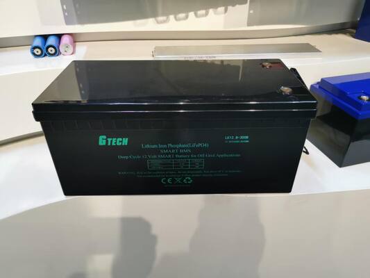 G TECH 12.8V200AH Reemplazo de ácido de plomo LiFePO4 Batería 6000 veces Vida útil del ciclo largo