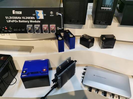 G TECH 12.8V 40Ah LiFePO4 Batería con 6000 ciclo de vida Función Bluetooth para el almacenamiento de energía solar