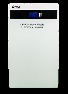 51.2V 200Ah 10KWH ESS LiFePO4 Batería con 6000 años de vida útil para almacenamiento de energía solar residencial