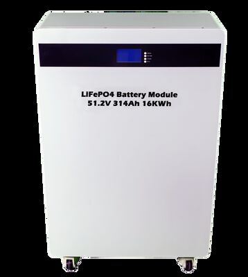 51.2V 314Ah 16KWH ESS LiFePO4 Batería con 6000 años de vida útil para el almacenamiento de energía solar en el hogar