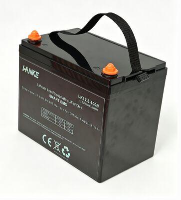 12.8V 100Ah LiFePO4 Batería con 6000 Ciclos para RV EV Boat