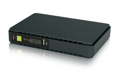 Mini UPS con interfaces de salida DC, USB y POE, adaptador incorporado permite un amplio voltaje CA