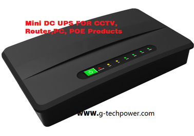Mini batería li-ion del litio de UPS 15W 30W 60W de la tecnología de DC G para el router VOIP POE del CCTV