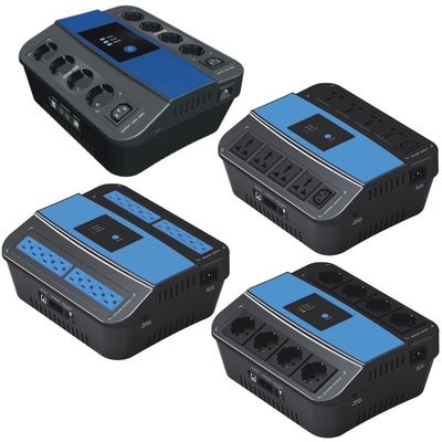 La máquina 1500VA USB RJ45 RJ11 de la posición modificó la onda sinusoidal UPS