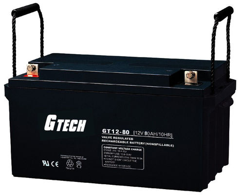 El sistema de alarma de la Sistema Solar selló la batería de plomo 12v 80ah